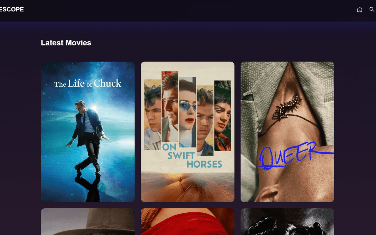 CineScope project preview